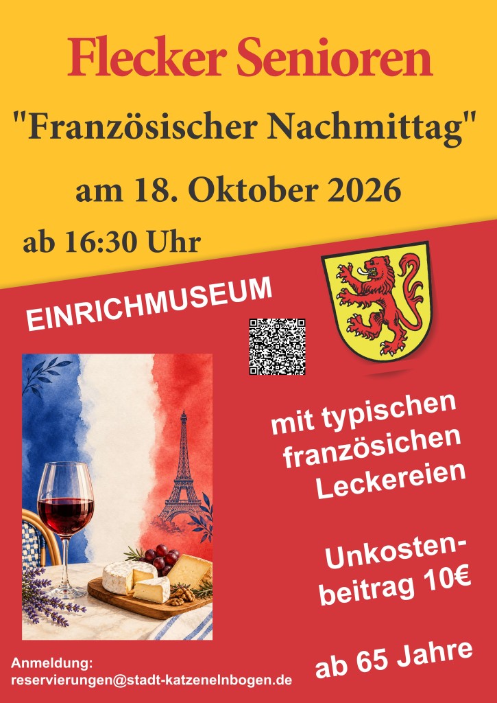 Flecker Senioren "französischen Nachmittag" 2026